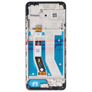 LCD+Touchscreen cu Rama MOTOROLA Moto G73 BLACK Original Service Pack