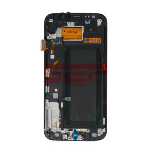 LCD+Touchscreen Samsung Galaxy S6 Edge / G925 BLACK Original Service Pack