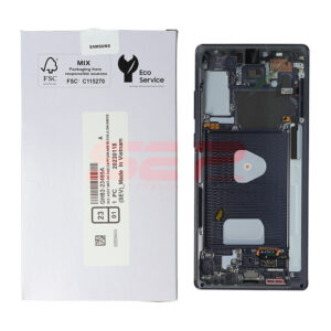 Acasa 2 LCD+Touchscreen cu Rama Samsung Galaxy Note 20 / N980 MYSTIC GREY Original Service Pack