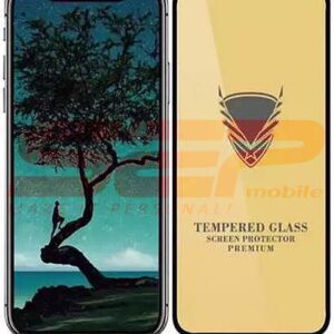 Geam protectie display sticla 5D bulk FULL GLUE Apple iPhone 14 Pro Max BLACK