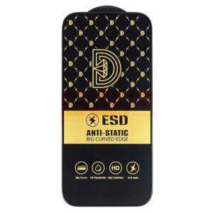 Geam protectie display sticla 5D bulk FULL GLUE Apple iPhone 16 Pro Max BLACK