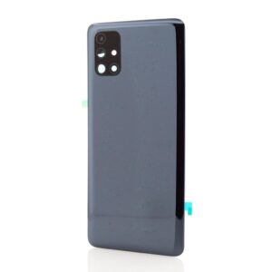 Capac Baterie Samsung Galaxy A71, A715, Prism Crush Black, OEM