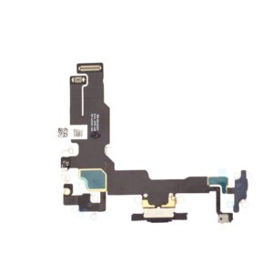 Flex incarcare iPhone 15, Negru