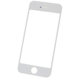 Geam Sticla iPhone 5, Alb