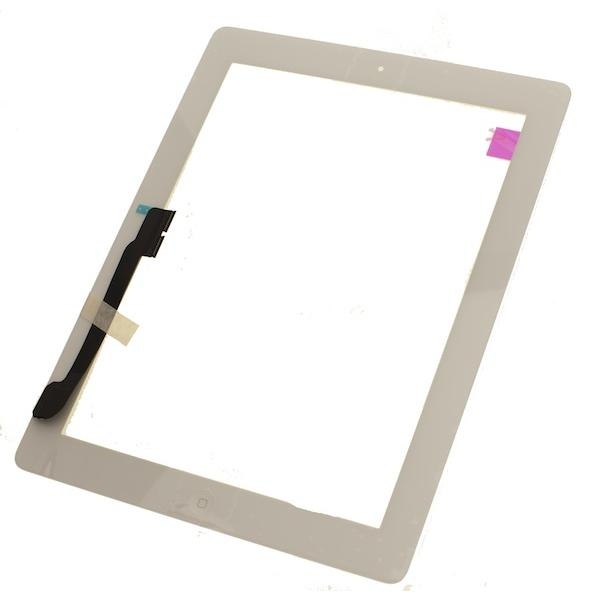 Touchscreen iPad 3, iPad 4, Alb, Complet 1 Touchscreen iPad 3, iPad 4, Alb, Complet