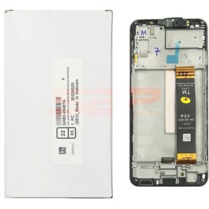 Acasa 9 LCD+Touchscreen cu Rama Samsung Galaxy M23 5G / M236 BLACK Original Service Pack