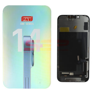 LCD+Touchscreen cu Rama Apple iPhone 14 BLACK COF INCELL