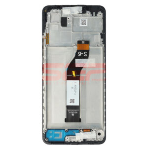 LCD+Touchscreen cu Rama Xiaomi Redmi 13C BLACK Original Service Pack