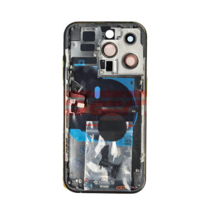 Carcasa completa + uper flex iPhone 14 PRO BLACK