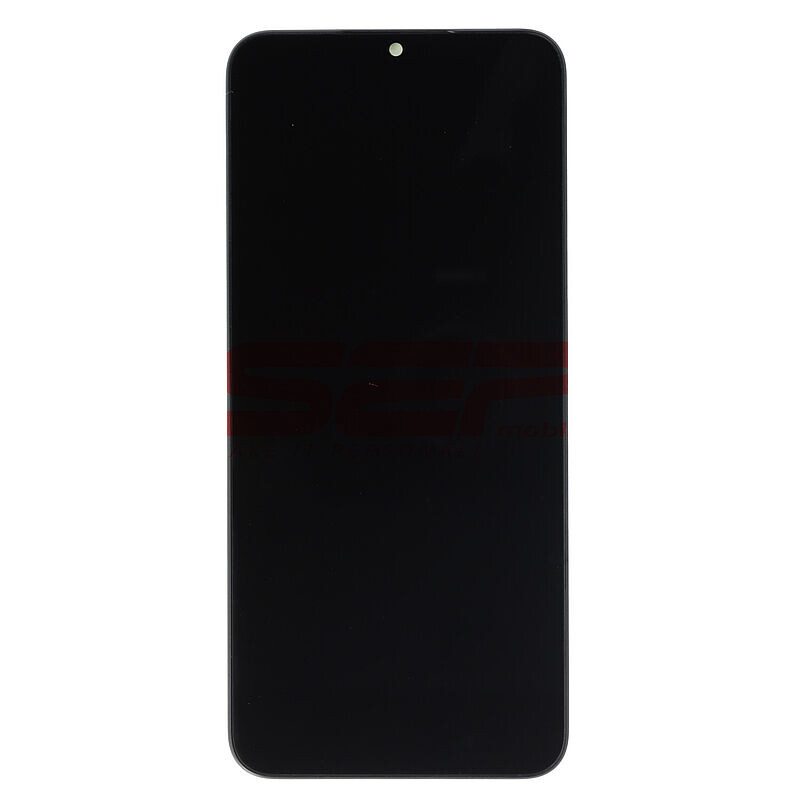 LCD+Touchscreen cu Rama Realme C33 4G BLACK original Service Pack - imagine 2