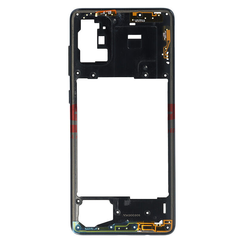 Carcasa mijloc Samsung Galaxy A71 / A715 BLACK