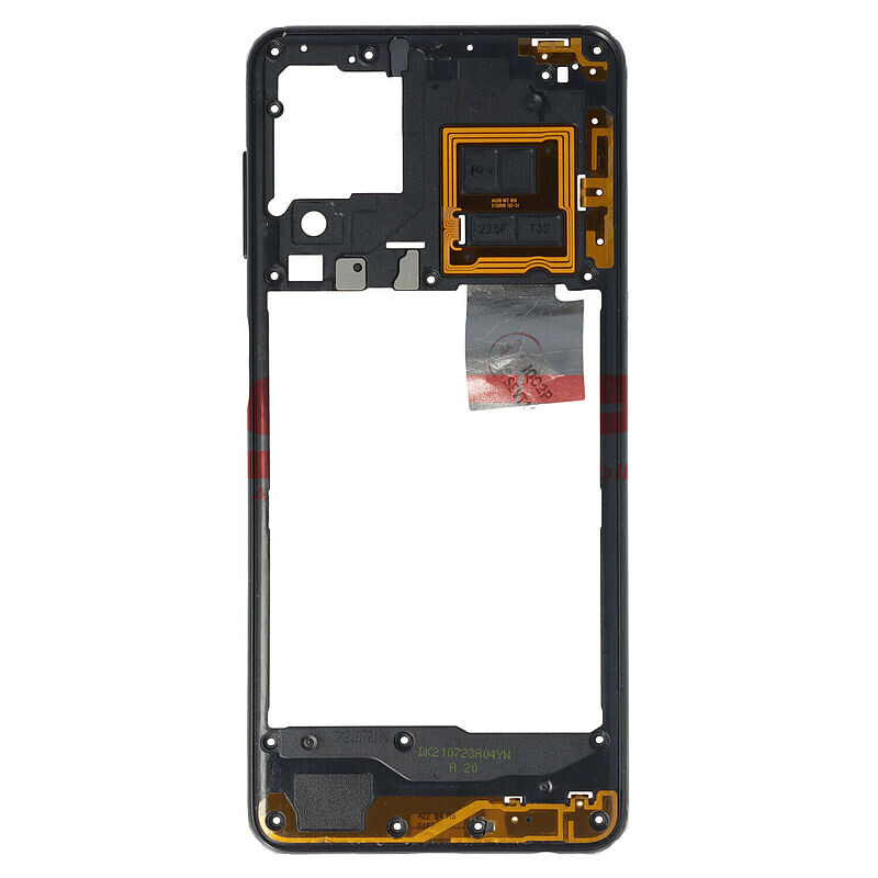 Carcasa mijloc Samsung Galaxy A22 4G / A225 BLACK