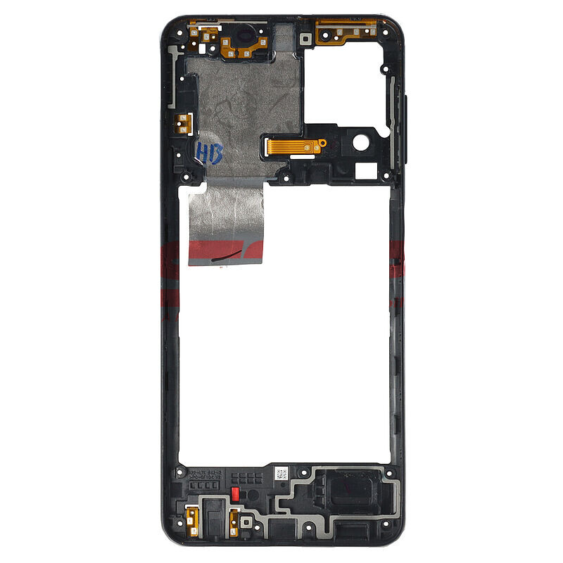 Carcasa mijloc Samsung Galaxy A22 4G / A225 BLACK - imagine 2