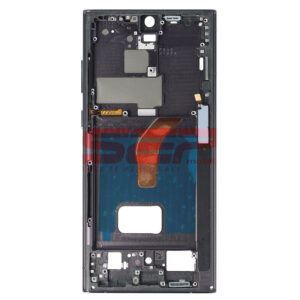 Carcasa mijloc Samsung Galaxy S22 ULTRA / S908 BLACK