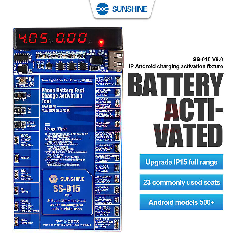 Activator si incarcator baterie telefon mobil Sunshine SS-915 V9.0