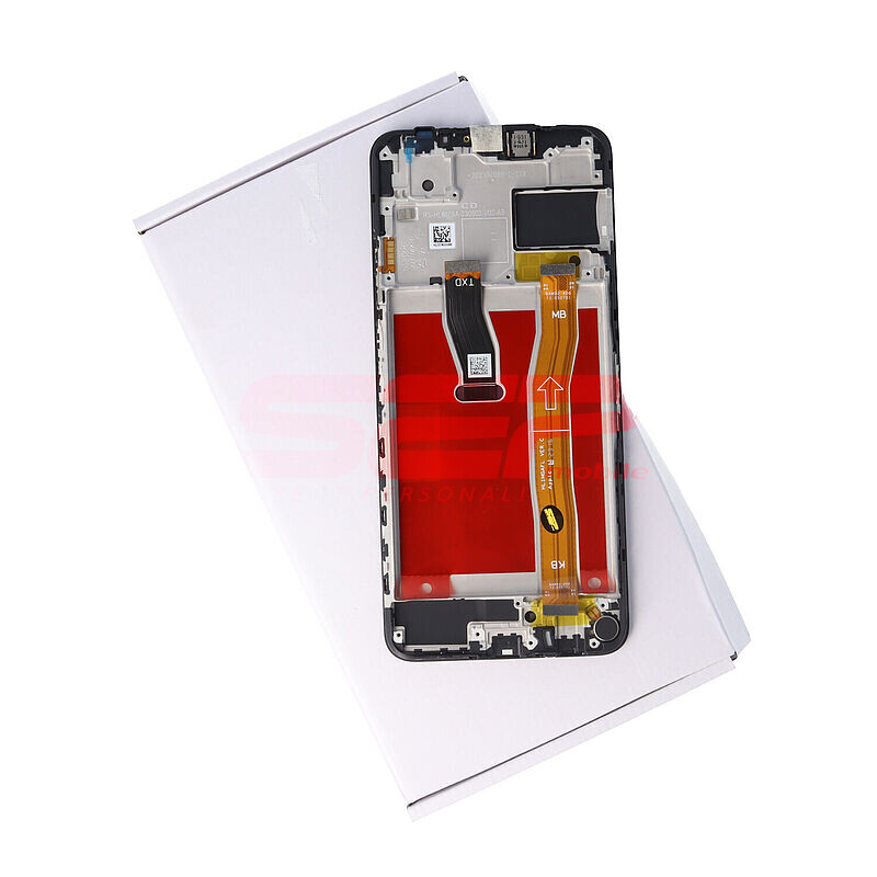 LCD+Touchscreen cu Rama Huawei Nova Y70 BLACK Original Service Pack