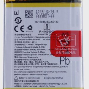 BLP685 ACUMULATOR LI-ION ONEPLUS 6T, 7, 3610MAH 3.85V