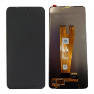 DISPLAY LCD CU TOUCHSCREEN SAMSUNG A045 GALAXY A04 2022 FARA RAMA NEGRU