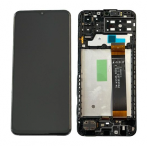 DISPLAY LCD CU TOUCHSCREEN SAMSUNG A137 GALAXY A13 4G 2022 NEGRU ORIGINAL SERVICE PACK
