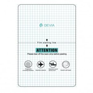 FOLIE PROTECTIE ECRAN TPU (SILICON, AUTO REGENERARE) ( 150 MICRONI) DEVIA, SIZE: 120 MM * 180 MM