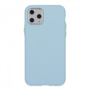 HUSA CAPAC SILICON MATT SOLID APPLE IPHONE 12 MINI (5,4") SKY BLUE