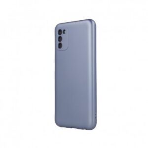 HUSA CAPAC SILICON METALIZAT, SAMSUNG S908 GALAXY S22 ULTRA 5G, ALBASTRU, BULK