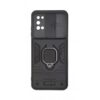 HUSA CAPAC SILICON / STAND CU MAGNET SI INEL 360, SAMSUNG A035 GALAXY A03 BLUE