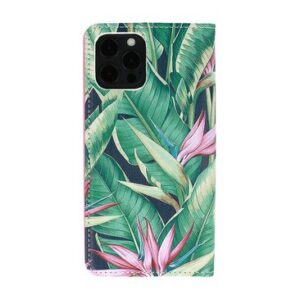 HUSA FLIP CARTE SMART FLOWER, APPLE IPHONE 13 PRO, DESIGN.4