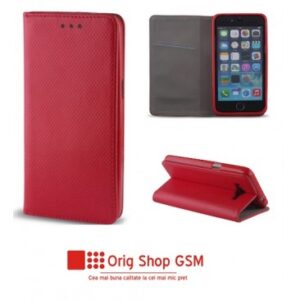 HUSA FLIP CARTE SMART SAMSUNG S916 GALAXY S23 PLUS ( S23+), ROSU