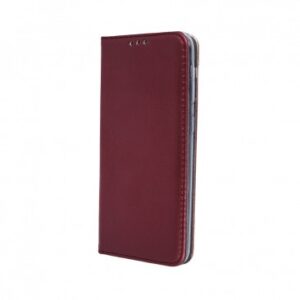 HUSA FLIP CARTE / STAND LG K61, INCHIDERE MAGNETICA BURGUNDY