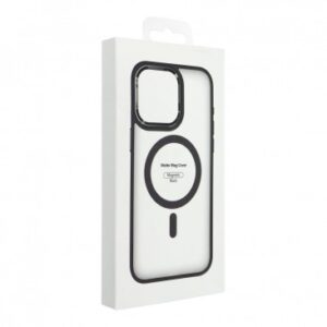 HUSA PROTECTIE TPU MATT, APPLE IPHONE 14 PLUS, COMPATIBIL MAGSAFE, NEGRU BLISTER