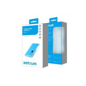 POWER BANK ASTRUM PB140 10400MAH 2AMP + LANTERNA LI-ION GALBEN