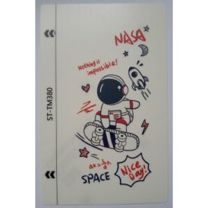 STIKER (AUTOCOLANT) 3D, SKIN TM380, PENTRU TELEFON MOBIL, SIZE: 120 MM * 180 MM