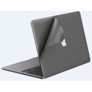 STIKER (SKIN-AUTOCOLANT) 3D, SKIN GREY, PENTRU LAPTOP (16 INCH)